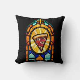 Almofada Eu acredito em pizza