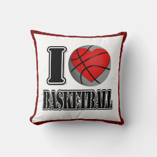 Almofada Eu adoro Travesseiro de basquete