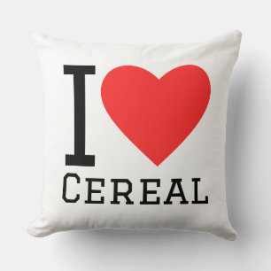 Almofada Eu amo cereal