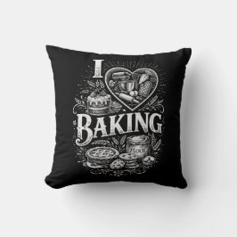 Almofada Eu Amo Cozinhar