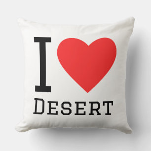 Almofada Eu amo deserto