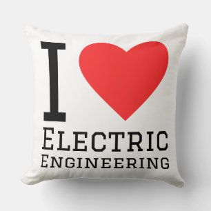 Almofada Eu amo engenharia elétrica