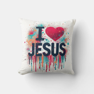 Almofada Eu Amo Jesus #1