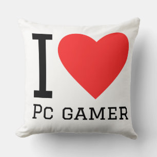 Almofada Eu amo jogador de pc