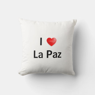 Almofada Eu amo La Paz
