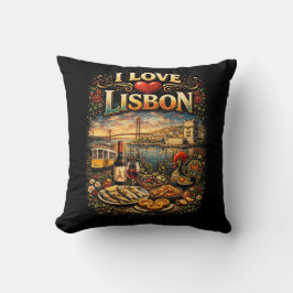 Almofada Eu Amo Lisboa