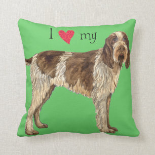 Almofada Eu amo meu Spinone Italiano