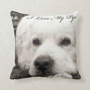 Almofada Eu amo meu travesseiro de Pyr