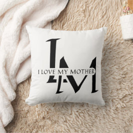 Almofada Eu amo minha mãe