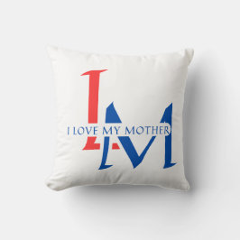 Almofada Eu amo minha mãe
