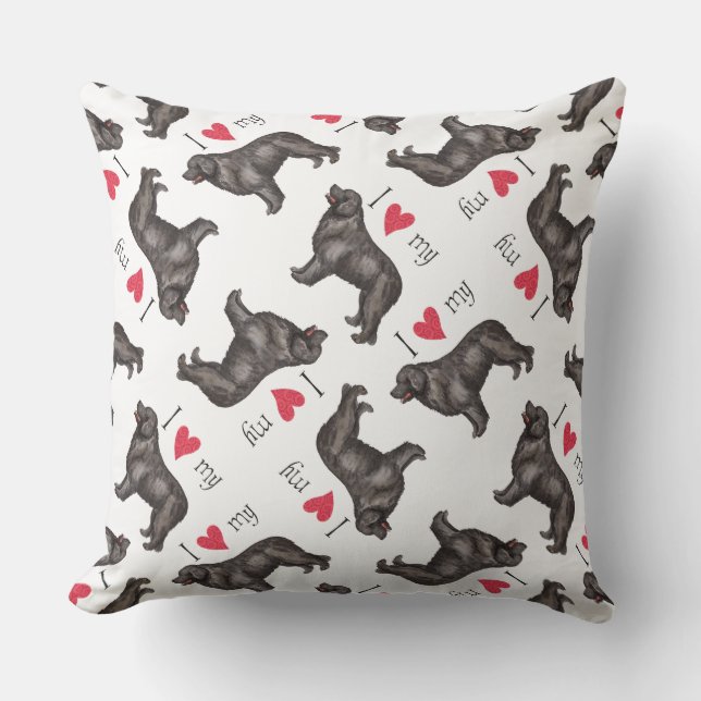 Almofada Eu amo minha Terra Nova (Frente)