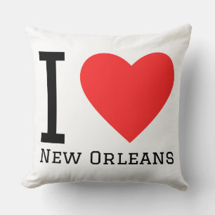 Almofada Eu amo Nova Orleans