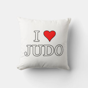 Almofada Eu amo o judo