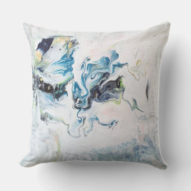 Almofada Eu amo o oceano (Frente)