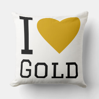 Almofada Eu amo ouro