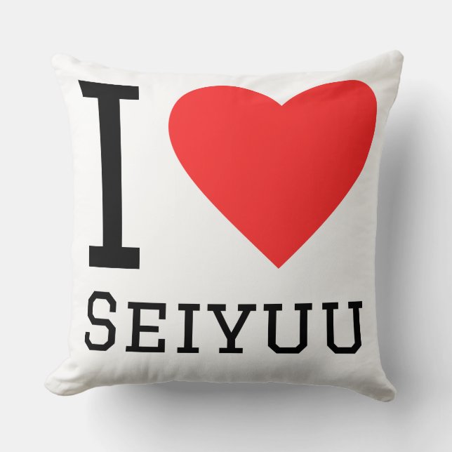 Almofada Eu amo seiyuu  (Frente)