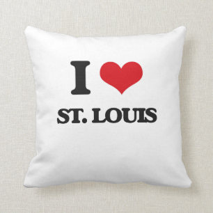 Almofada Eu amo St Louis