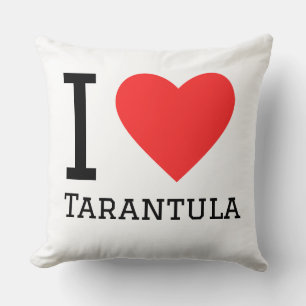 Almofada Eu amo tarântula