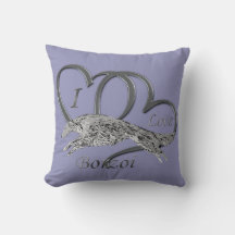Eu Amo Travesseiro Borzoi