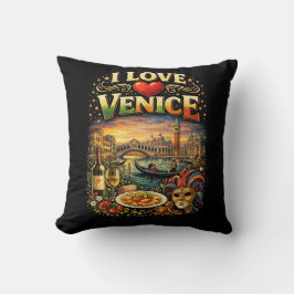Almofada Eu Amo Veneza