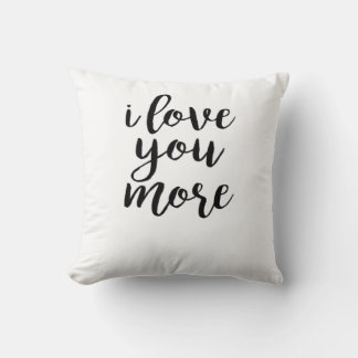 Almofada Eu Amo Você Mais Design de Amor Elegante