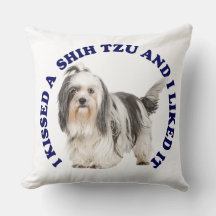 Eu beijei um Shih Tzu