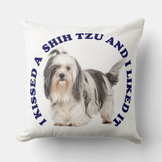 Almofada Eu beijei um Shih Tzu