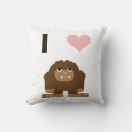 Almofada Eu coração pau