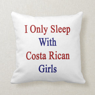 Almofada Eu durmo somente com as meninas de Rican da