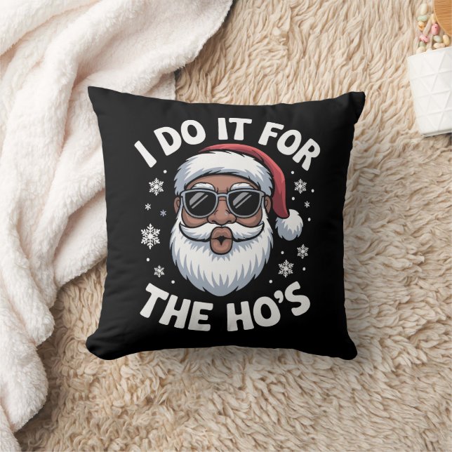 Almofada Eu faço isso para o Natal das Hos afro-americanas (Cobertor)