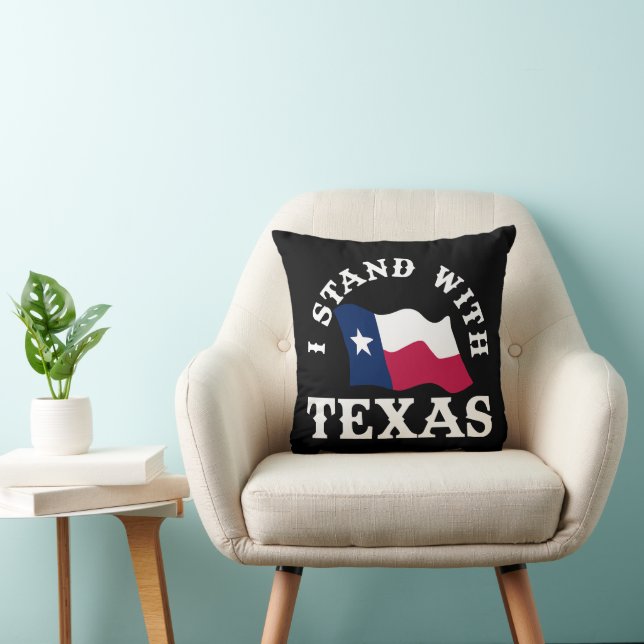 Almofada Eu Fico Com o Texas (Cadeira)