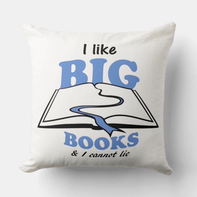 Almofada Eu gosto de Big Books (Frente)