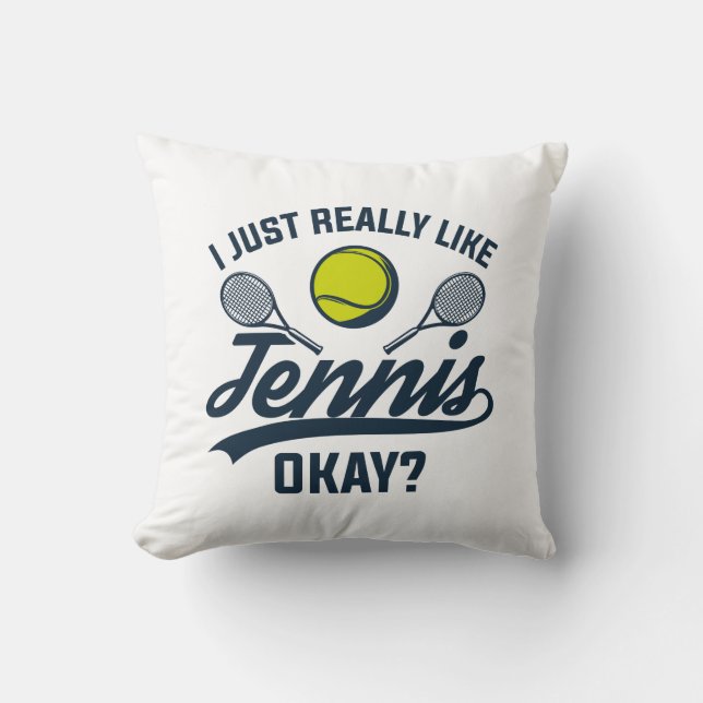 Almofada Eu Gosto Muito De Tênis (Frente)