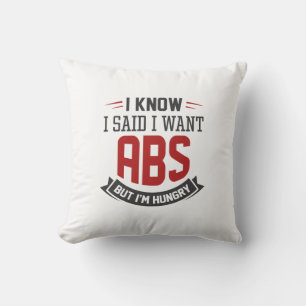 Almofada Eu Sei Que Disse Que Quero Abs