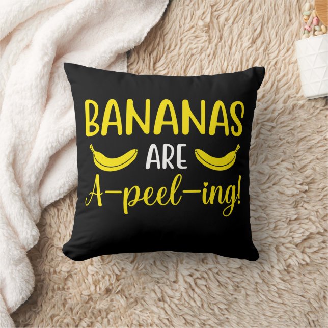 Almofada Eu sou bananas para você (Cobertor)