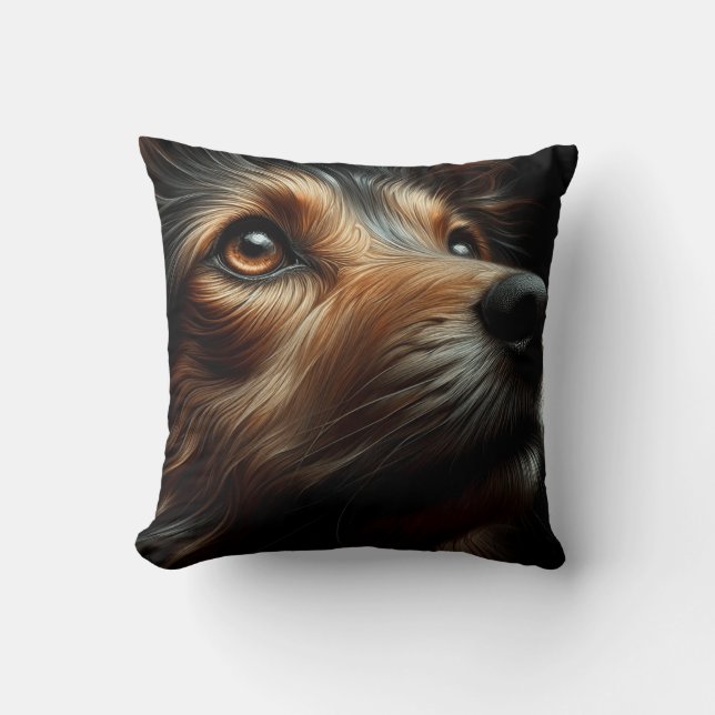 Almofada Eu sou o cão (Frente)