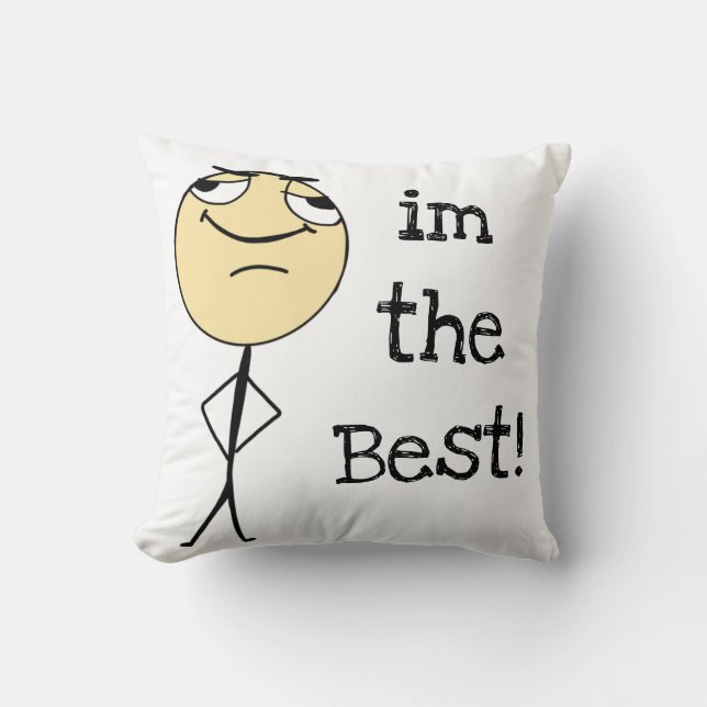 Almofada eu sou o melhor (Frente)