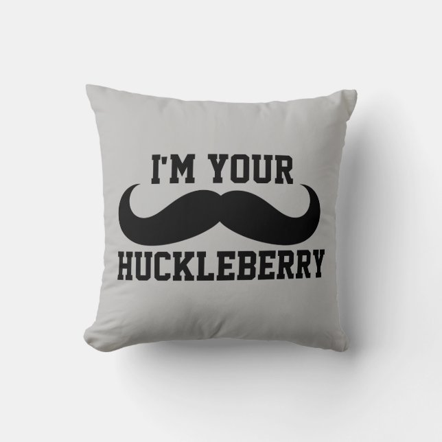 ALMOFADA EU SOU SEUS TRAVESSEIROS DECORATIVOS HUCKLEBERRY (Frente)