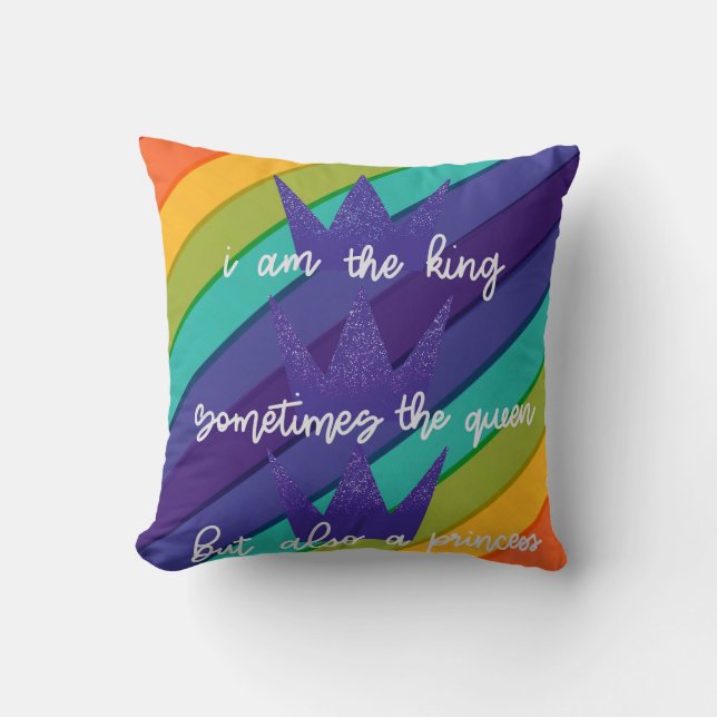 Almofada Eu sou tudo (Frente)