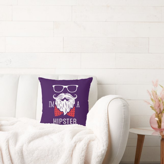 Almofada Eu sou um Hipster (Sofá)