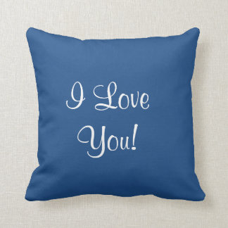 Almofada Eu te amo, eu te amo presente mais bonito do