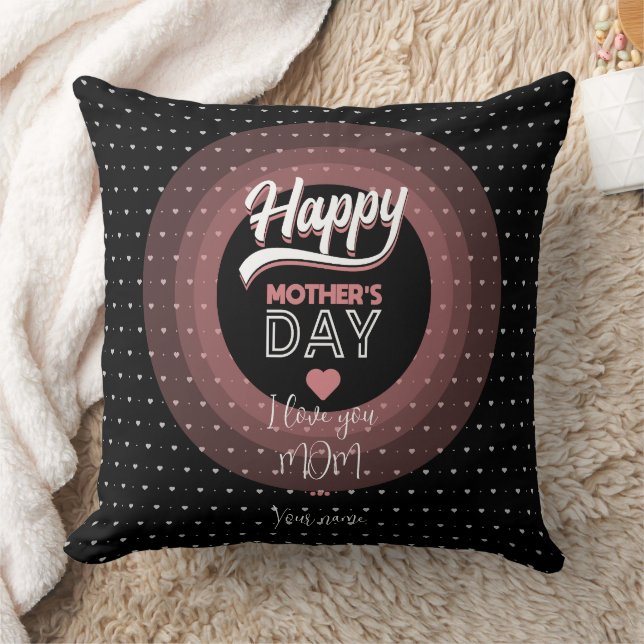 Almofada Eu te amo mãe (Cobertor)