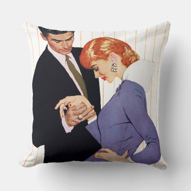 Almofada Eu te amo, Mama Menina (Frente)