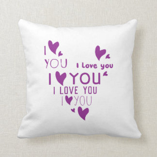 Almofada Eu te amo - mostre seu amor