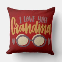 Eu Te Amo Vovó, Caligrafia, Manuscrito Vermelho