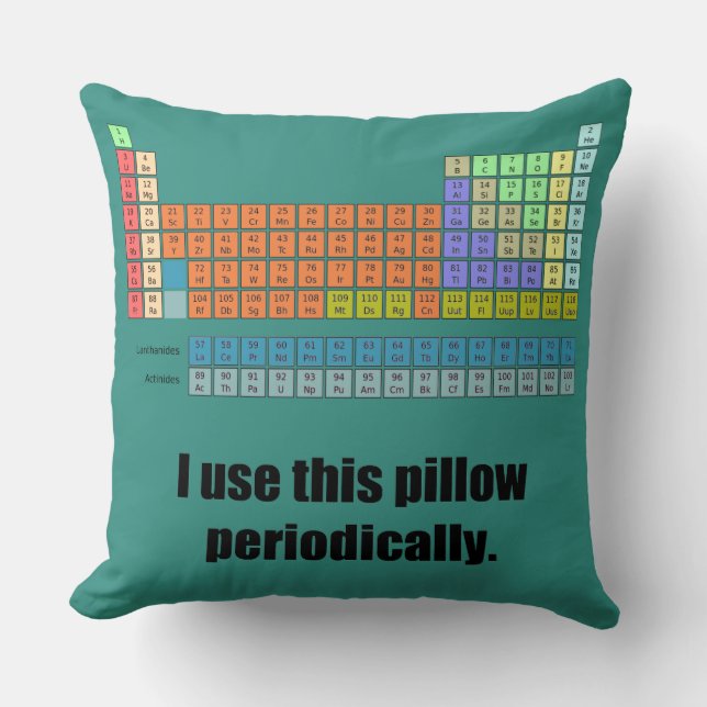 Almofada Eu uso este travesseiro decorativo do travesseiro (Frente)