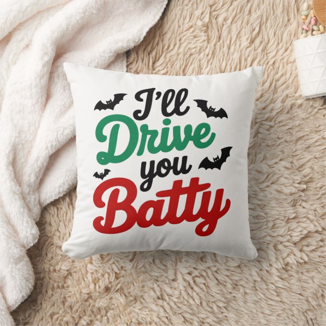 Almofada Eu vou te levar até o Batty (Cobertor)