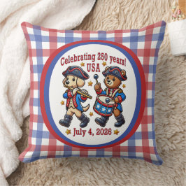 Almofada EUA 250º Aniversário de Souvenir - Patriótico