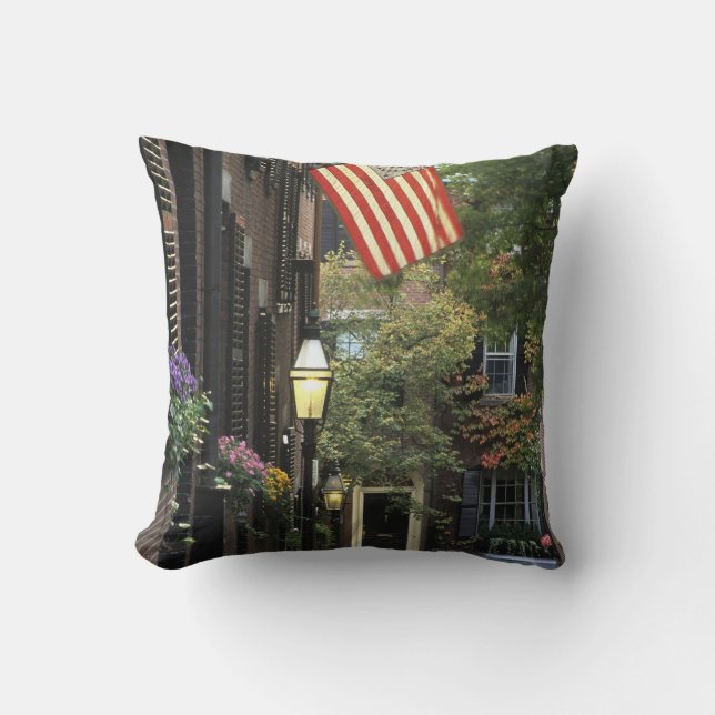 Almofada EUA, Massachusetts, Boston, Beacon Hill. (Frente)