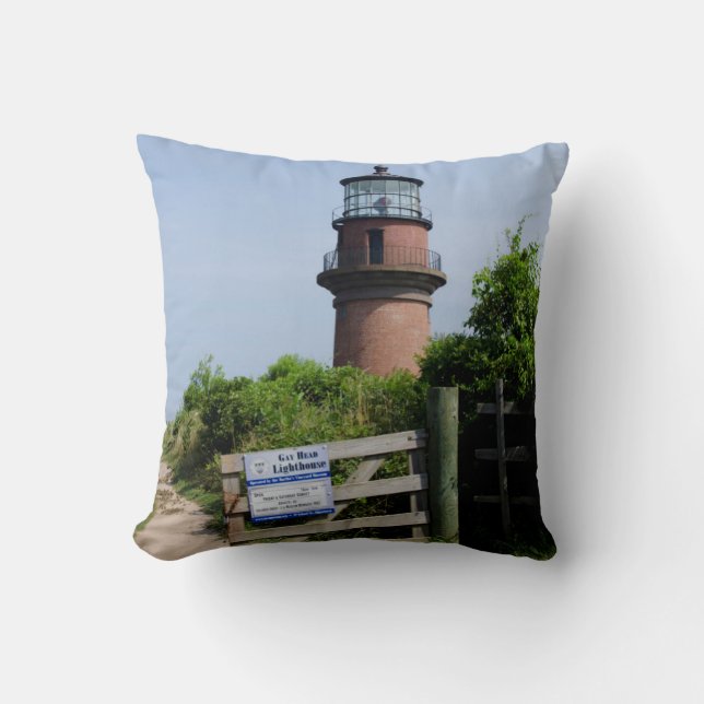 Almofada EUA, Massachusetts, Martha's Vineyard, Aquinnah. (Frente)